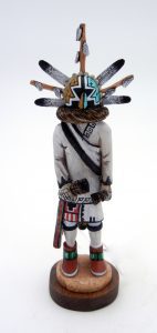 Hopi hand carved Chief Kachina by Wilmer Kaye