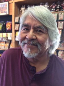 Navajo silversmith Eugene Mitchell