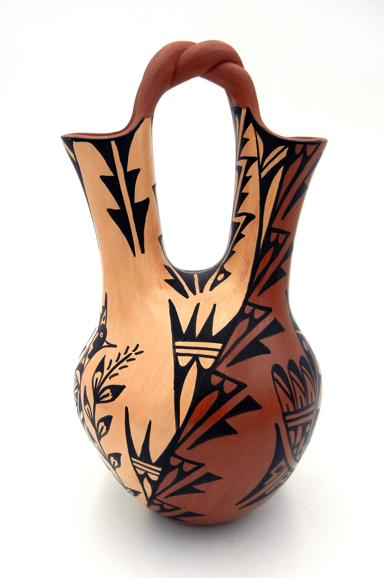 Native American Indian Pottery>Native American Indian Wedding Vases