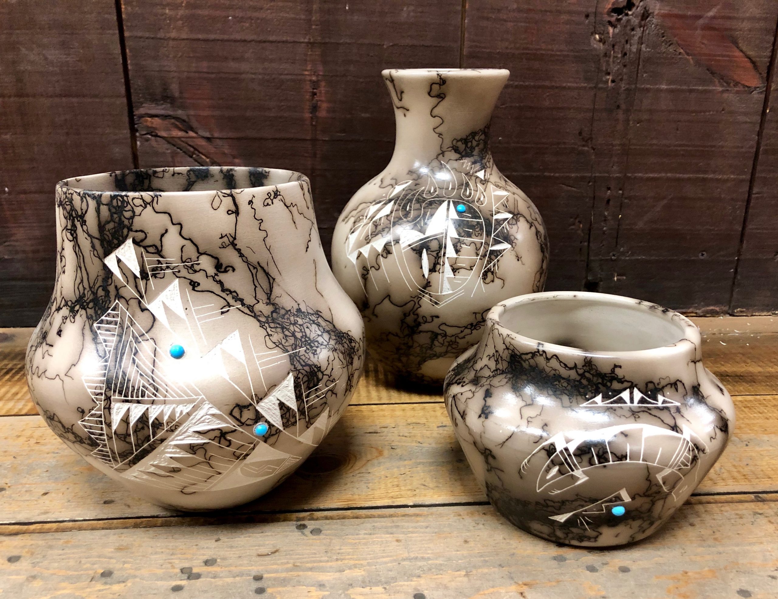 Horse Hair Pottery