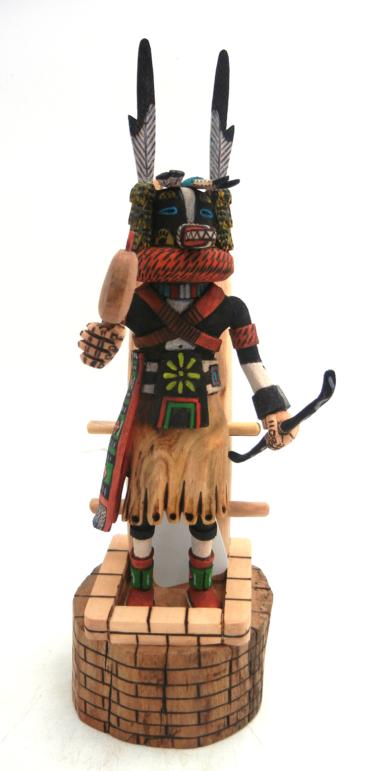 Hopi/Laguna Badger kachina doll by Ray Jose