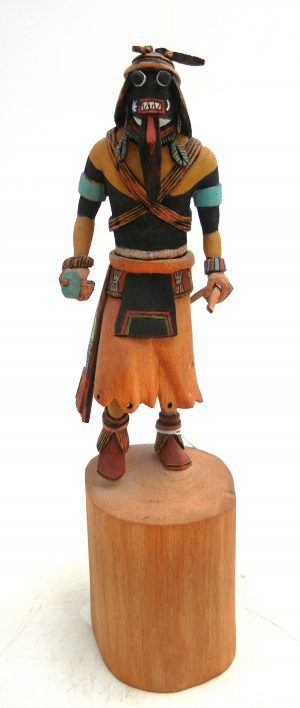 Hopi Chakwaina (Estevan the Moor) Kachina Doll by Arnold Youvella Jr