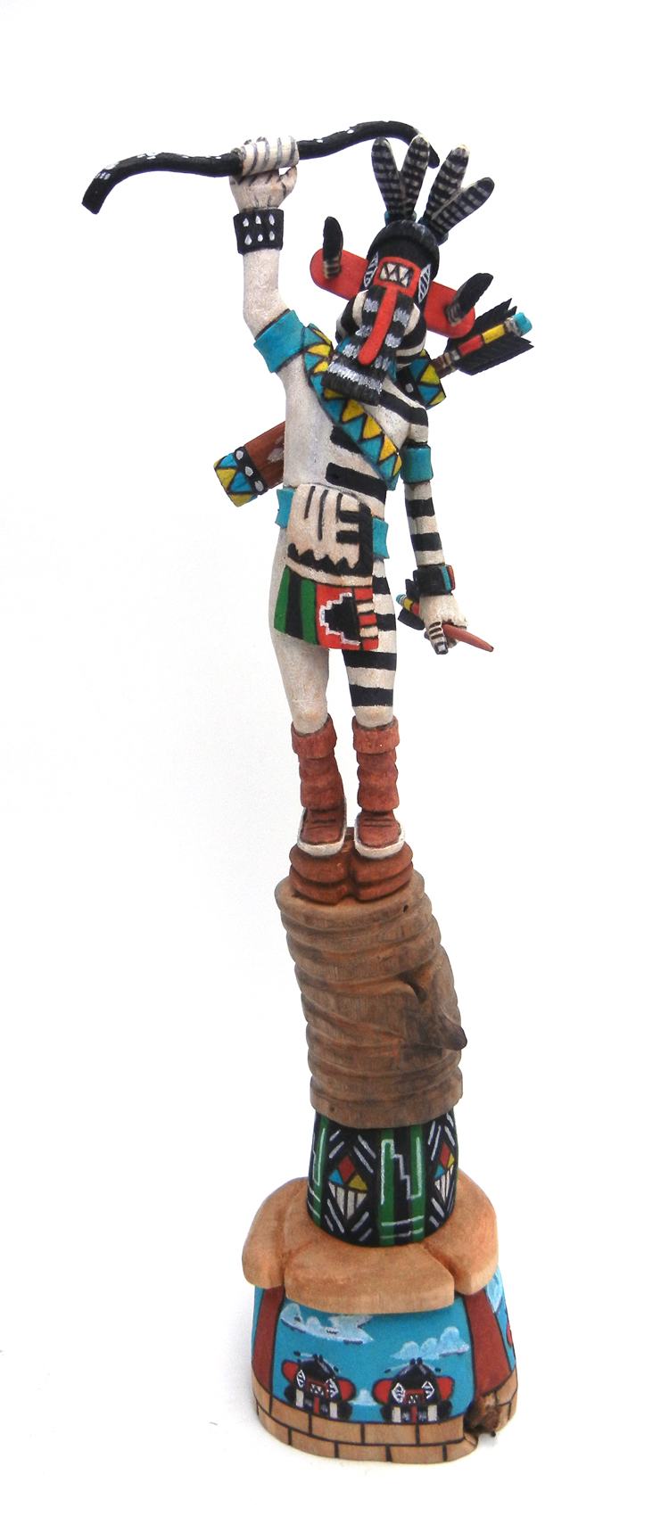 Hopi/Laguna left handed kachina doll by Ray Jose