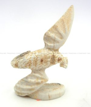 Zuni Scott Garnett Deer Antler Flying Dragon Carved Stone Fetish