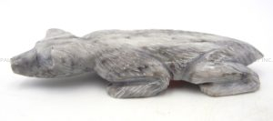 Zuni Scott Garnett Carved Stone Picasso Marble Badger Fetish