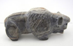 Zuni Scott Garnett Carved Stone Picasso Marble Buffalo Fetish