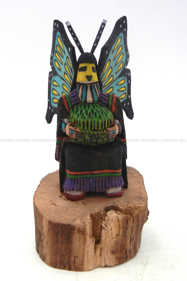 Hopi/Laguna butterfly maiden kachina doll by Ray Jose
