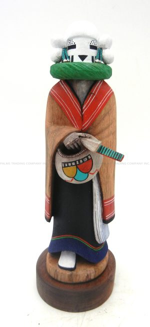 Hopi White Cloud kachina doll by Wilmer Kaye