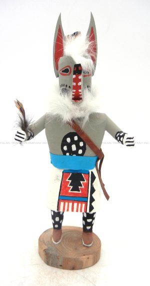 Navajo wolf Kachina doll