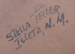 Isleta Stella Teller Seated Storyteller with Four Children