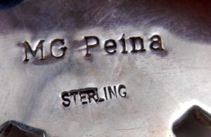 Zuni Michelle Peina Multi-Stone Inlay and Sterling Silver Thunderbird Bolo Tie