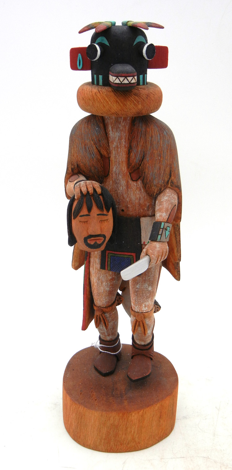 Hopi Yo-we (Priest Killer) kachina doll by Jocelyn Vote