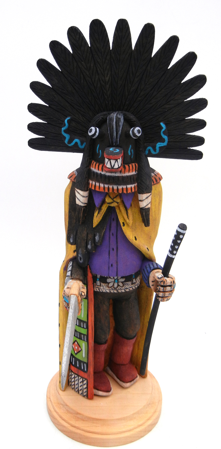 Hopi/Laguna ogre kachina doll by Ray Jose