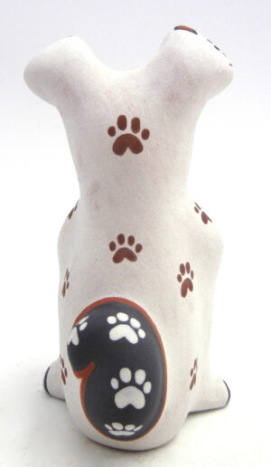 Jemez Handmade Standing Dog Figurine with Bone by Darrick Tsosie