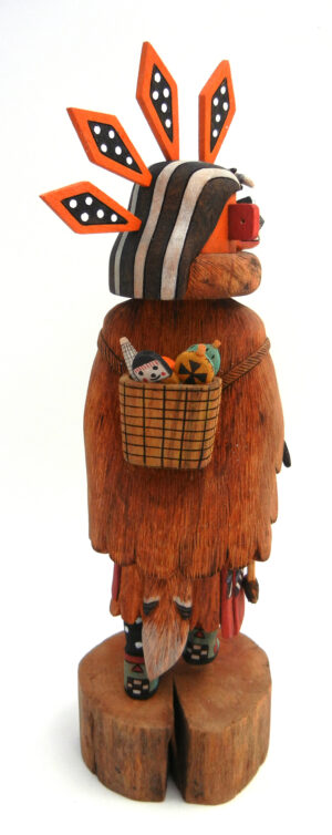 Hopi Jocelyn Vote Uhuhu (Scavenger) Kachina Doll