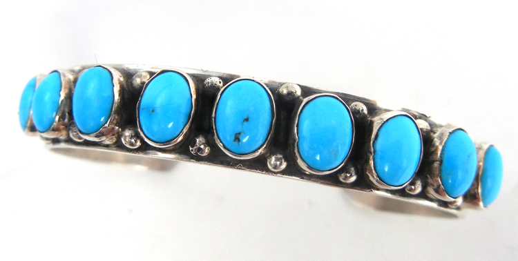 Men's Turquoise Imperial Jasper Engravable Bead Bracelet - 925 Sterling  Silver