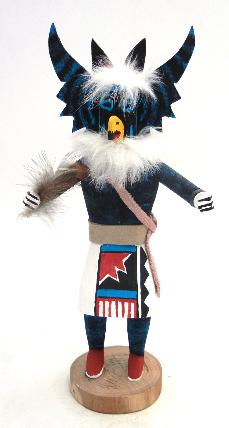 Navajo crow kachina doll