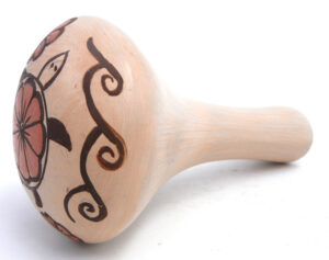 Hopi Handmade, Painted and Polished Pottery Rattle