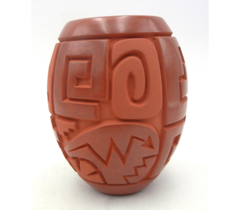 Map of Native American pottery making