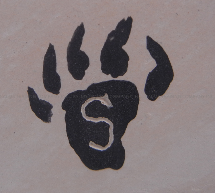 Acoma Sharon Stevens Large Handmade and Hand Painted Black and White Weather Pattern Jar - Image 4