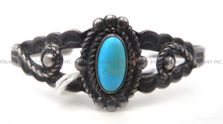 Navajo vintage sterling silver and turquoise 