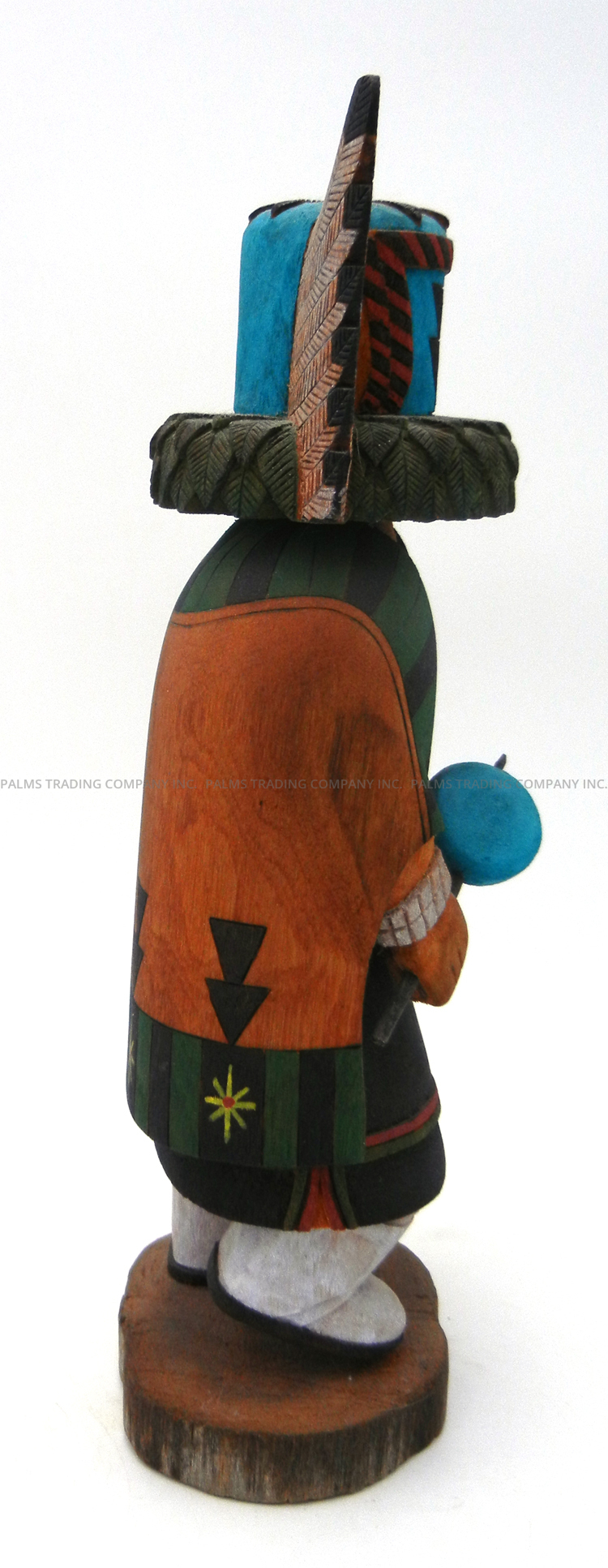 Hopi Arthur Cheromiah Crow Mother Kachina Doll - Image 5