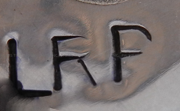 Navajo Leonard Platero, Jr. and Racquel Hurley Adjustable Bisbee Turquoise and Sterling Silver Ring - Image 4