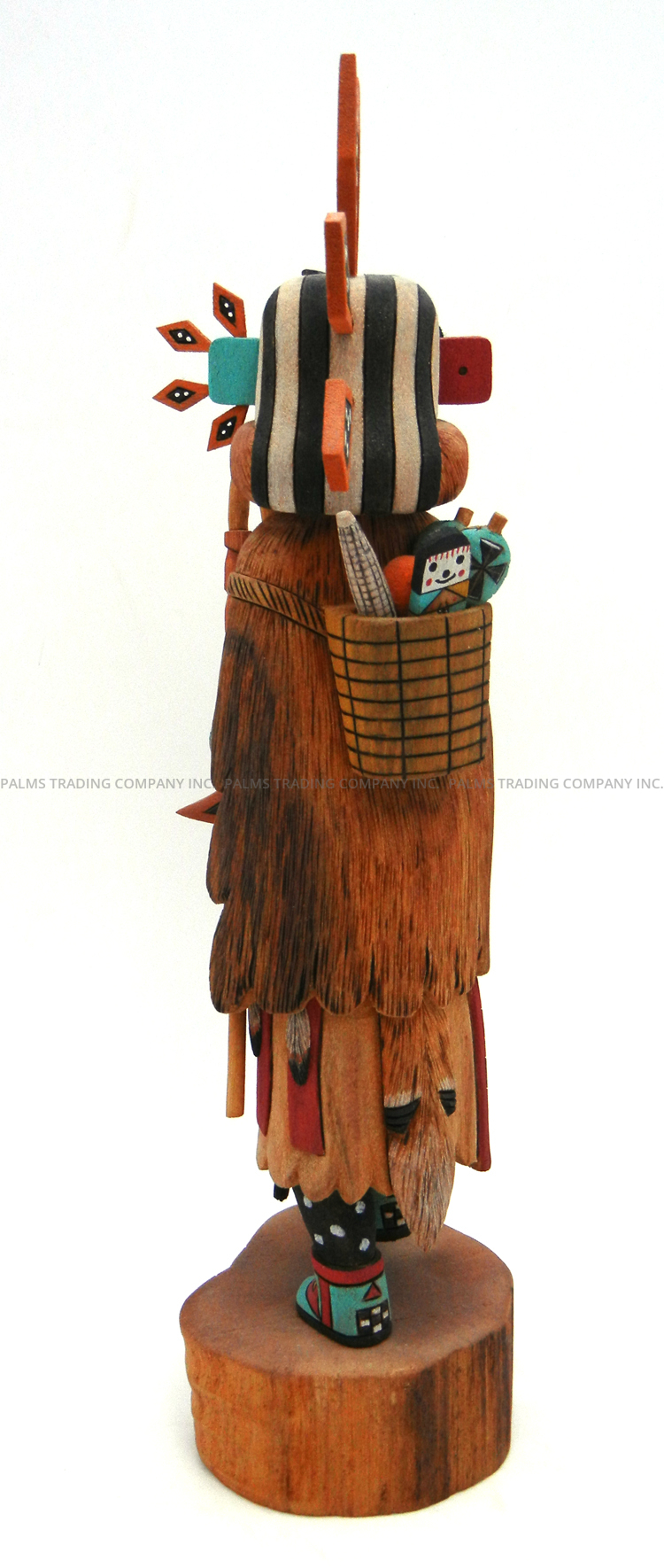 Hopi Jocelyn Vote Uhuhu (Scavenger) Kachina Doll - Image 4