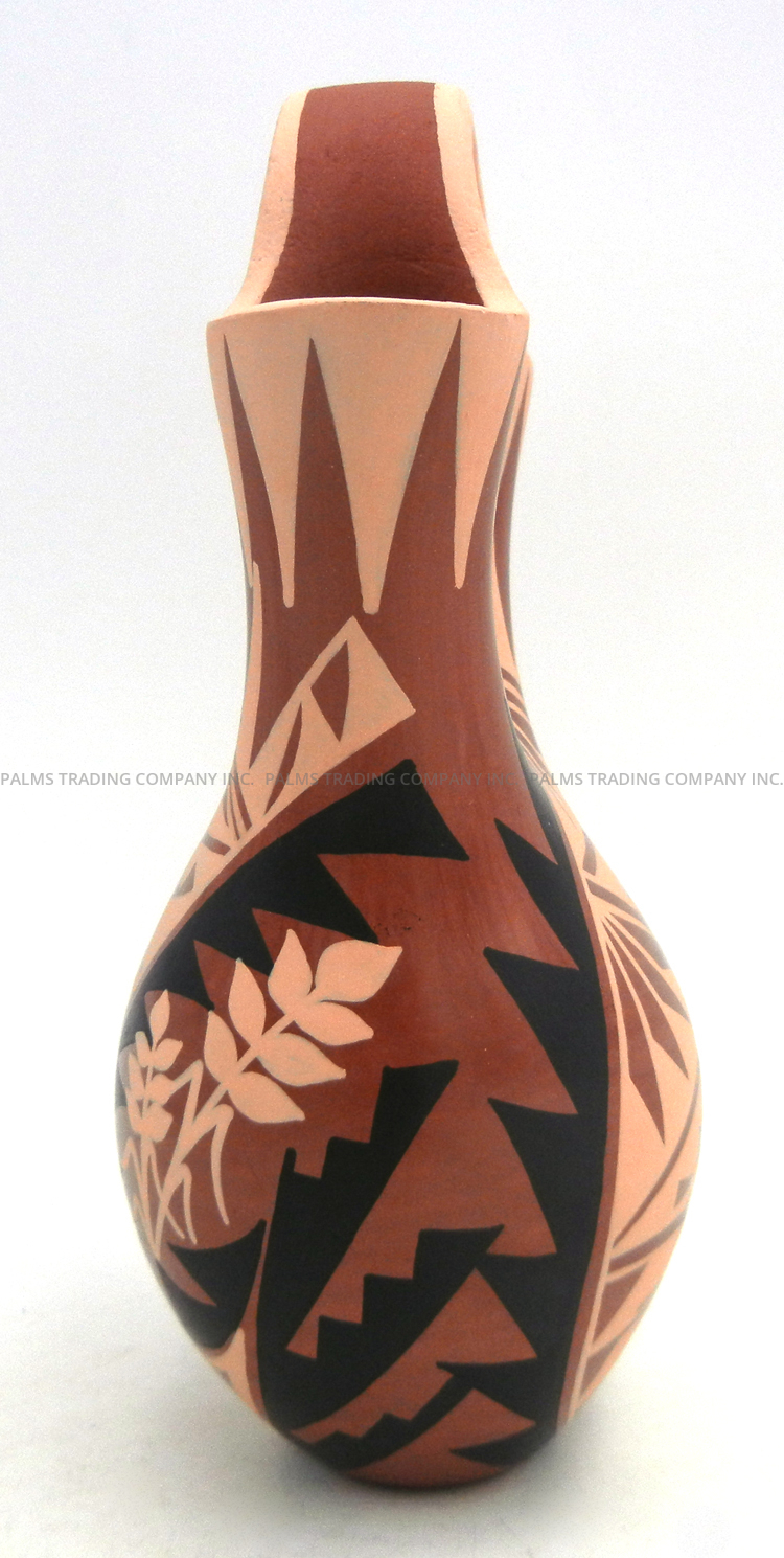 Jemez Geraldine Sandia Handmade, Painted and Polished Wedding Vase - Image 5