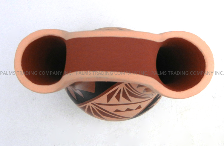 Jemez Geraldine Sandia Handmade, Painted and Polished Wedding Vase - Image 6