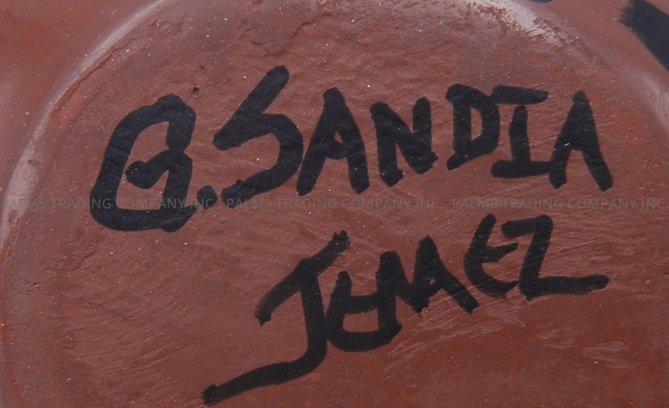 Jemez Geraldine Sandia Handmade, Painted and Polished Wedding Vase - Image 7