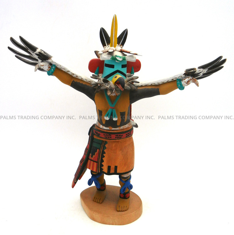 Hopi eagle kachina doll by Floyd Nutumya