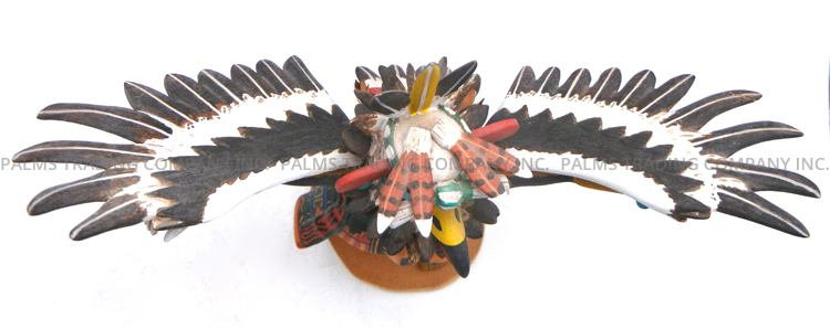 Hopi Floyd Nutumya Eagle Kachina Doll - Image 6