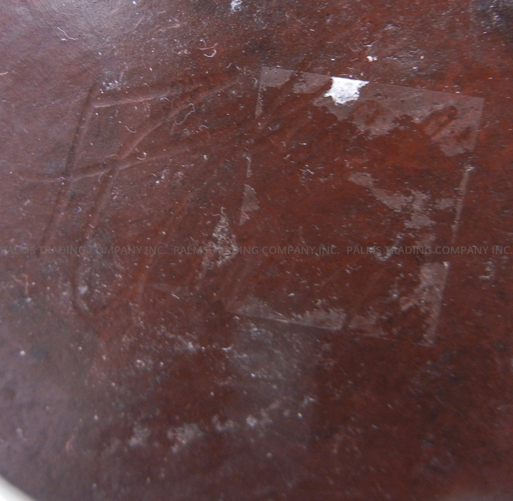 Navajo Alice Cling Handmade Pine Pitch Vase with Cut Out Rim - Image 7