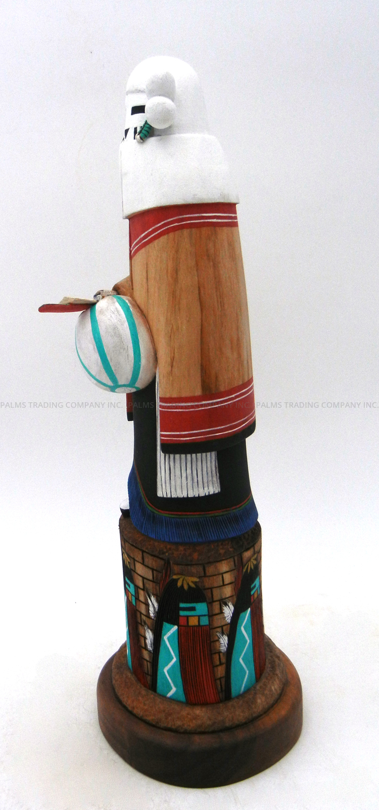 Hopi Wilmer Kaye Snow Maiden Kachina Doll - Image 3