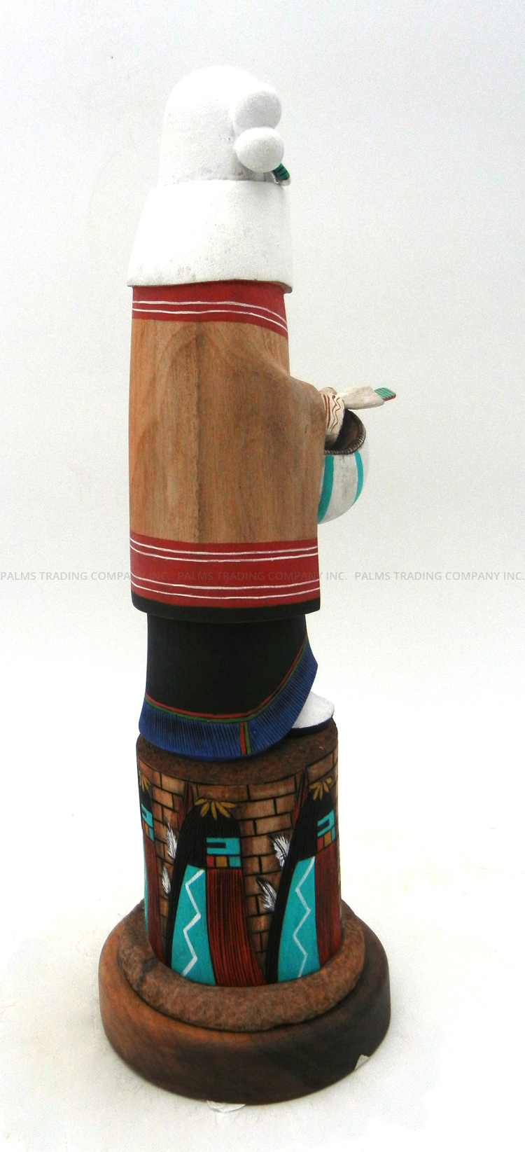 Hopi Wilmer Kaye Snow Maiden Kachina Doll - Image 5