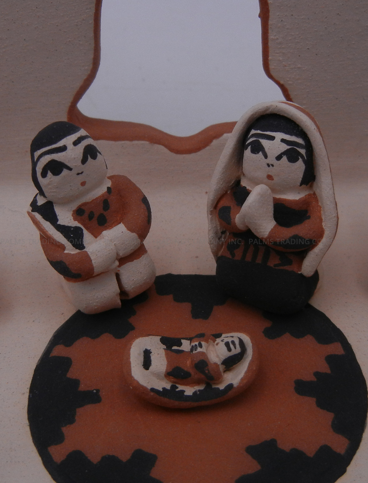 Kewa Angel Bailon Handmade and Hand Painted Nativity Scene - Image 5